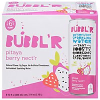BUBBL'R Antioxidant Sparkling Water Pitaya Berry Nect'r - 6-12 Fl Oz - Image 1