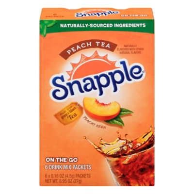 Snapple Pwdr Drink Mix Peach - .75 OZ - Image 3