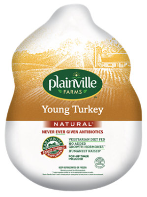 Plainville Farms Whole Turkey - LB - Image 1
