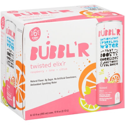 BUBBL'R Antioxidant Sparkling Water Twisted Elix'r - 6-12 Fl Oz - Image 2