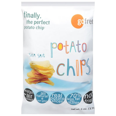 Go Free Potato Chips Sea Salt - 6 OZ