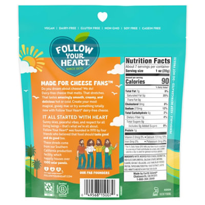 Follow Your Heart Dairy-Free Finely Shredded Cheddar - 7 Oz - Image 2