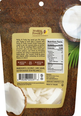 Nutty And Fruity Coconut Strips - 6 OZ - Image 3