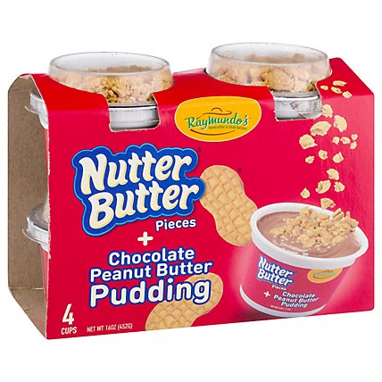 4/4oz Chocolate Peanut Butter Pudding With Nutter Butter Cookie Crumbles - 15.2 OZ - Image 3