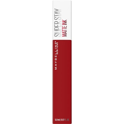 Maybelline Super Stay Matte Ink Liquid Lipstick Lip Makeup Exhilarator - 0.17 Fl. Oz. - Image 1