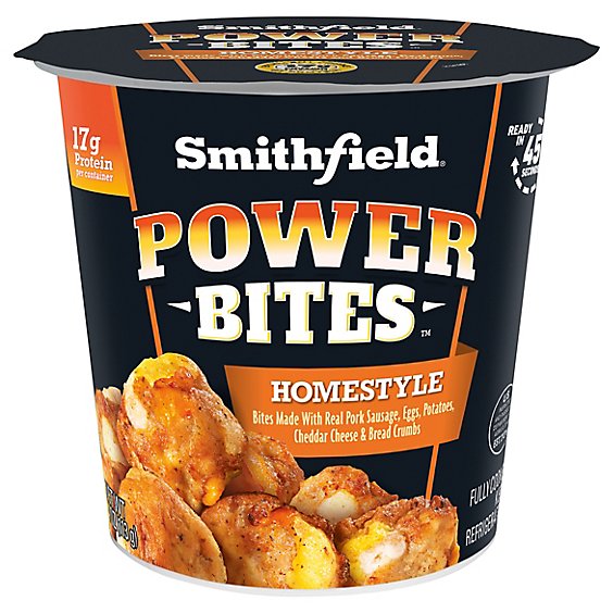 Smithfield Homestyle Sausage Egg Cheese Power Bite - 4 Oz
