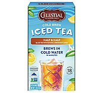 Celestial Seasonings Tea Cld Brw Half And Half - 18 BG