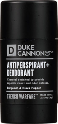 Duke Cannon Antiperspirant Deodorant Bergamont Blk Pepper - 275OZ - Image 2