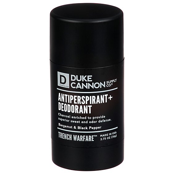 Duke Cannon Antiperspirant Deodorant Bergamont Blk Pepper - 275OZ