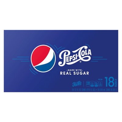 Pepsi With Real Sugar Cola - 18-12FZ - Image 2