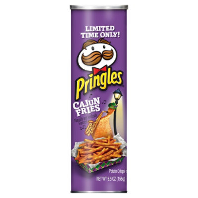 Pringles Potato Crisps Cajun Fry - 5.5 Oz - Image 1