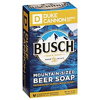 Duke Cannon Beer Soap Busch Sandalwood - 10OZ - Image 2