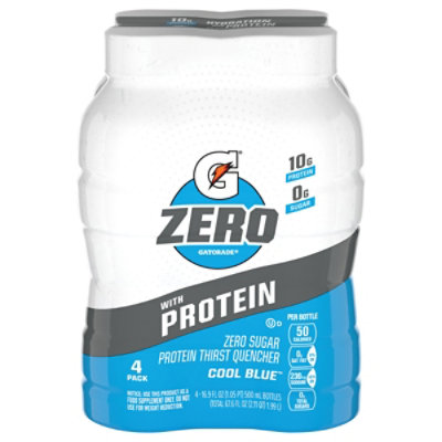 Gatorade Zero Protein Cool Blue - 4-16.9 FZ