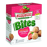 Krispy Kreme Strawberry Donut Holes - 8 OZ - Image 1