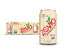 Zevia Creamy Root Beer Zero Sugar  Soda - 10-12 Fl. Oz.