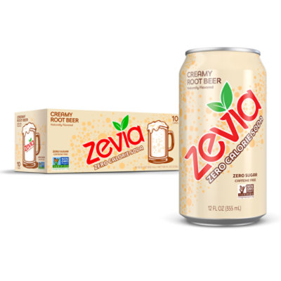 Zevia Creamy Root Beer - 12-12 Fl. Oz. - Image 1