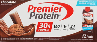 Premier Protein Shake Chocolate Value Pack - 12-11 FZ - Image 1