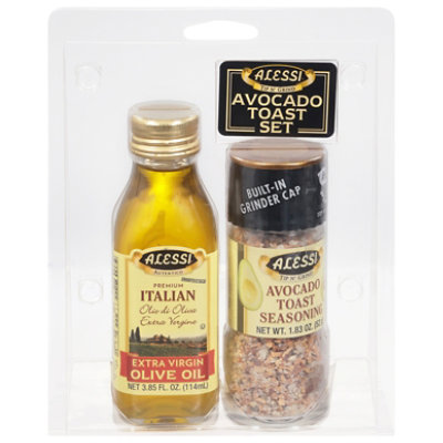 Alessi Tip n' Grind Avocado Toast Seasoning Grinder, 1.83 oz (Pack of 2)