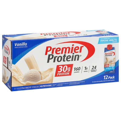 Premier Protein Shake Vanilla Value Pack - 12-11 FZ - Jewel-Osco