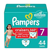 Pampers Cruisers 360 Size 7 Diapers - 44 Count - Image 2