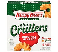 Krispy Kreme Original Glazed Mini Crullers - 8 OZ