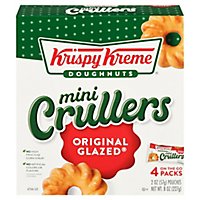 Krispy Kreme Original Glazed Mini Crullers - 8 OZ - Image 1