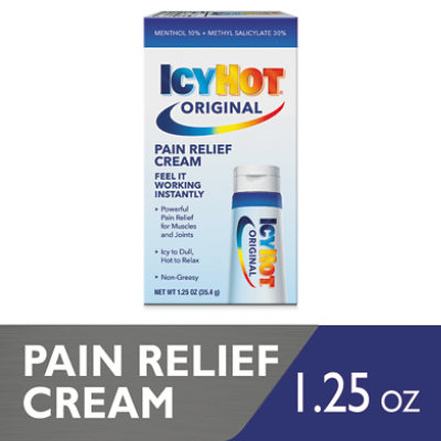 Icy Hot Pain Relief Cream Extra Strength - 1.25 OZ - Image 1