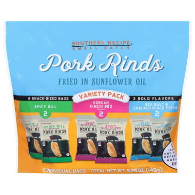 Southern Recipe Small Batch Pork Rind Multipack - 5.25 OZ - Image 3