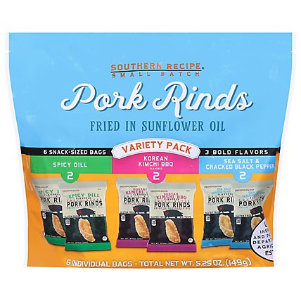 Southern Recipe Small Batch Pork Rind Multipack - 5.25 OZ - Image 1