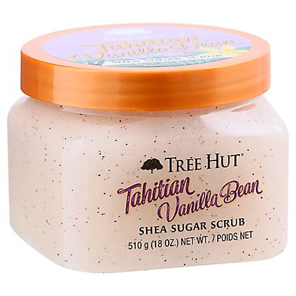Tree Hut Shea Sugar Scrub Vanilla Bean - 18 OZ - Image 1