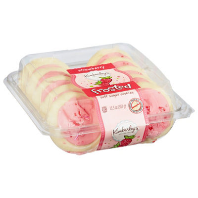 Kimberleys Bakeshoppe Strawberry Frosted Sugar Cookie - 13.5 Oz - Image 2