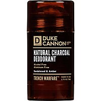 Duke Cannon  Antiperspirant Deodorant Charcoal Sandlewood - 275OZ - Image 2
