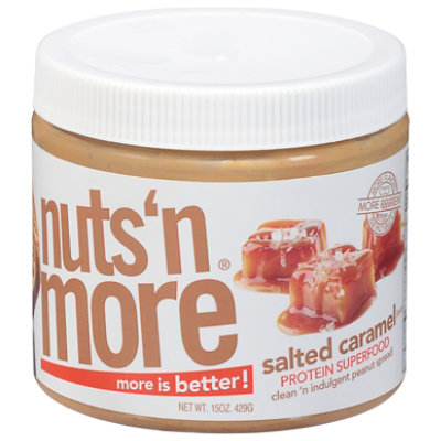 Nuts N More Spread Pb Salted Caramel - 16.3 OZ - Image 3