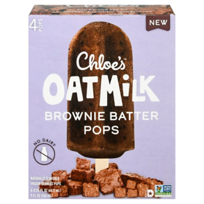 Chloe's Brownie Batter Oatmilk Pops - 4-2.5 Fl. Oz. - Image 3