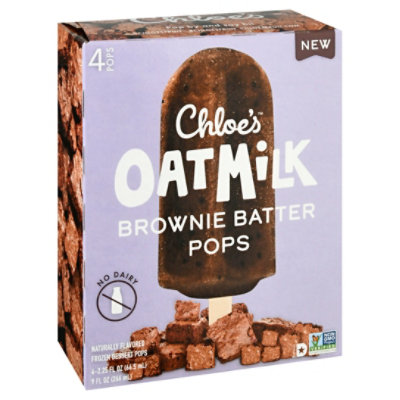 Chloe's Brownie Batter Oatmilk Pops - 4-2.5 Fl. Oz. - Image 1