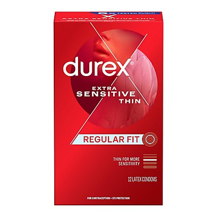 Durex Condom Extra Sensitive - 12 CT - Image 2