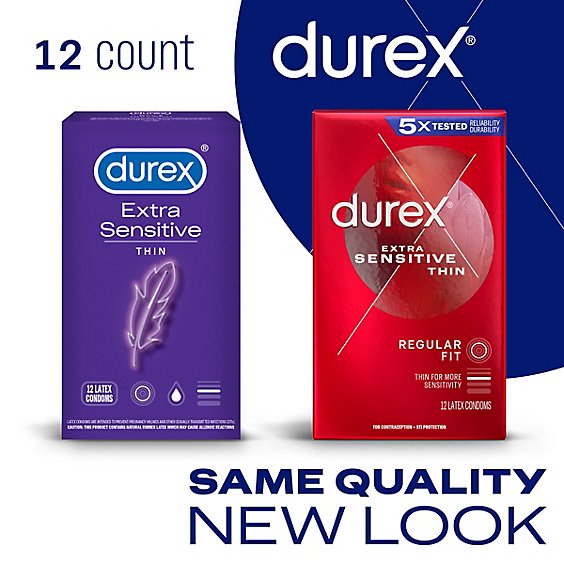Durex Condom Extra Sensitive - 12 CT