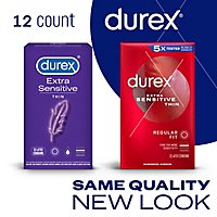 Durex Condom Extra Sensitive - 12 CT - Image 1
