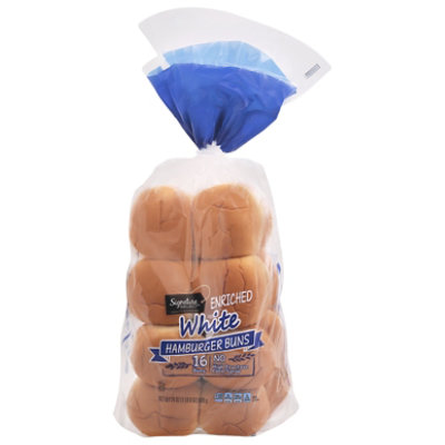 Signature SELECT Hamburger Buns 16 Ct - 24 OZ - Image 4