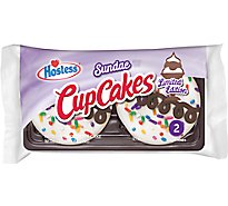 Hostess Limited Edition Sundae Flavored Cup Cakes 2 Count - 3.27 Oz