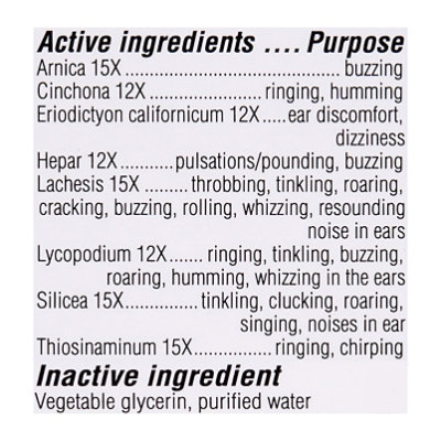 Similasan Ear Ringing Remedy - .33 OZ - Image 5