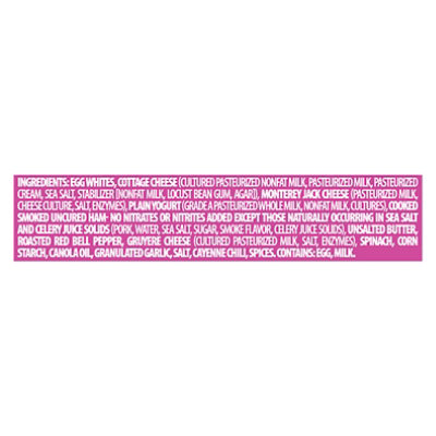 Three Bridges Ham & Gruyere Egg Bites Made With Egg Whites - 4 OZ - Image 5