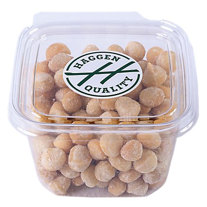 Dry Roasted Salted Macadamia Nuts - 8 Oz - Image 1