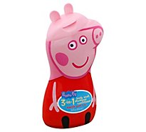 Peppa Pig Body Wash Shampoo Conditioner 3 In 1 Bubble Gum - 14 Fl. Oz.