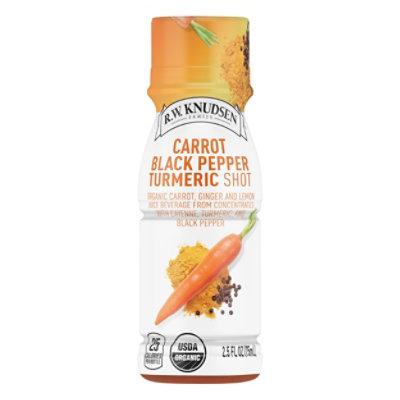 R. W. Knudsen Organic Shot Carrot Turmeric - 2.5 Fl. Oz. - Image 3