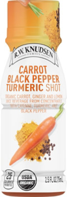 R. W. Knudsen Organic Shot Carrot Turmeric - 2.5 Fl. Oz. - Image 2