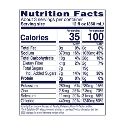Pedialyte AdvancedCare Blue Raspberry Electrolyte Solution - 33.8 Fl. Oz. - Image 3
