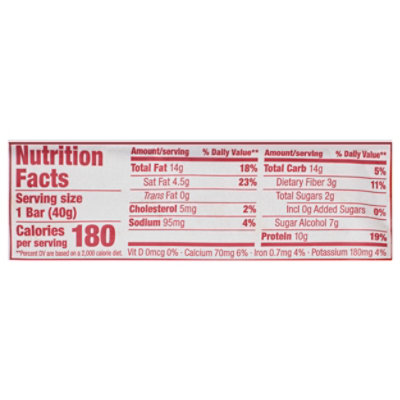 Think Keto Protein Chocolate Peanut Butter Pie Bar - 1.41 OZ - Image 3