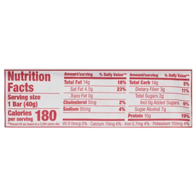 Think Keto Protein Chocolate Peanut Butter Pie Bar - 1.41 OZ - Image 4