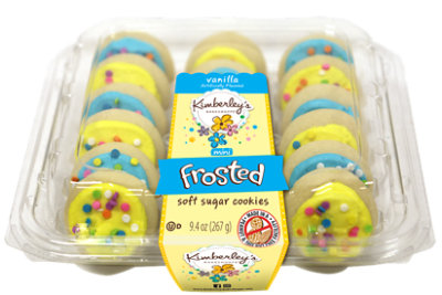 Kb Spring Mini Frosted Cookies-yellow & Blue - 9.4 OZ - Image 1